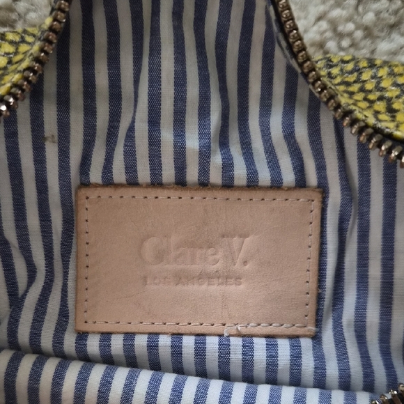Clare V Yellow Snake Bag - Picture 6 of 6